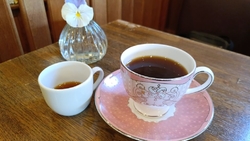 ランチ後の珈琲...