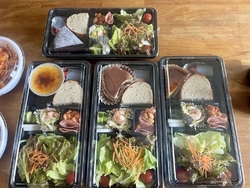 ランチに娘婿が...