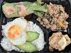 お弁当をテイク...
