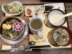 ランチタイムに...