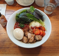 トマトまぜそば...