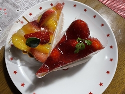 苺のタルトが食...