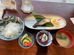 日曜のランチで...