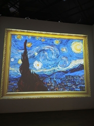 今、ゴッホ展が...