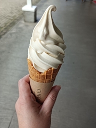 ソフトクリーム...