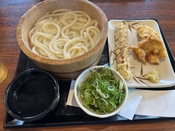 美味しいうどん...