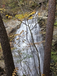 龍王峡のきつい...