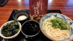 釜揚げうどんの...