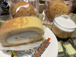 買い物の帰り道...