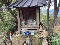 大平山神社から...