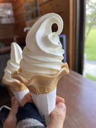 ソフトクリーム...