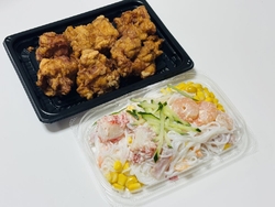 夕食のお惣菜探...