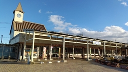 温泉に入った後...