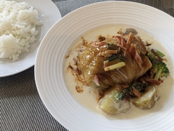 ランチタイムに...