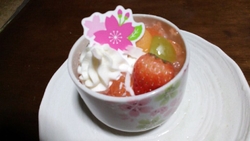 春は、イチゴを...