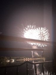 花火を見に行き...