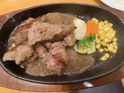 厚切りお肉が食...