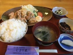 出張の早ランチ...