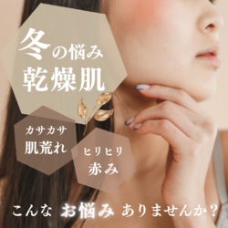 乾燥・ヒリつきが気になる方におすすめの冬ケア