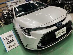 １年に１度の施工で、普段はノーメンテナンスでOK！耐久保証付きの、クリスタルキーパー！