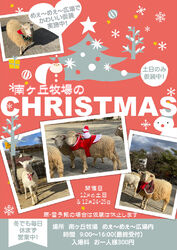 クリスマスコスチュームの動物たちがお出迎え！