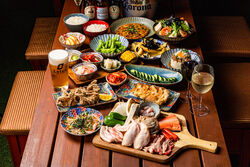 早くもお問い合わせ多数のビアガーデンBBQ食べ飲み放題プラン！