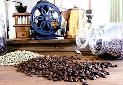 コーヒーの専門店。豆と器具の販売