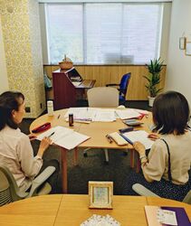 少人数制で話す時間がたっぷり♪