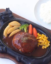 牛100%ハンバーグ