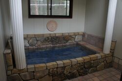 大型貸し切り家族風呂で癒しの時間