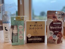 ワンちゃんグッズも多数ご紹介いたします。