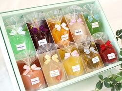 10種のお味のフルーツゼリー♪