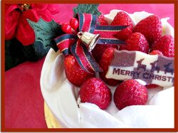 クリスマスケーキのご予約承ります♪