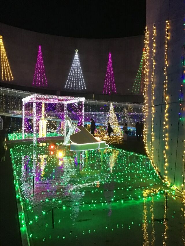 那須野が原ハーモニーホール イルミネーション