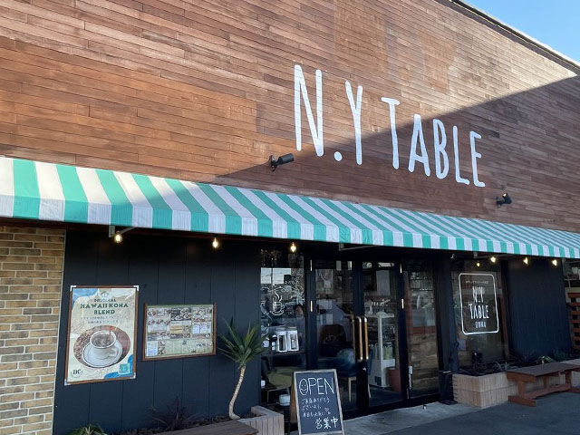 カフェとディナーのお店 N.Y TABLE OYAMA