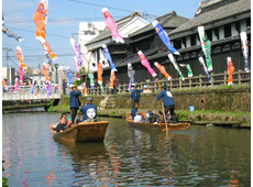 巴波川 蔵の街遊覧船